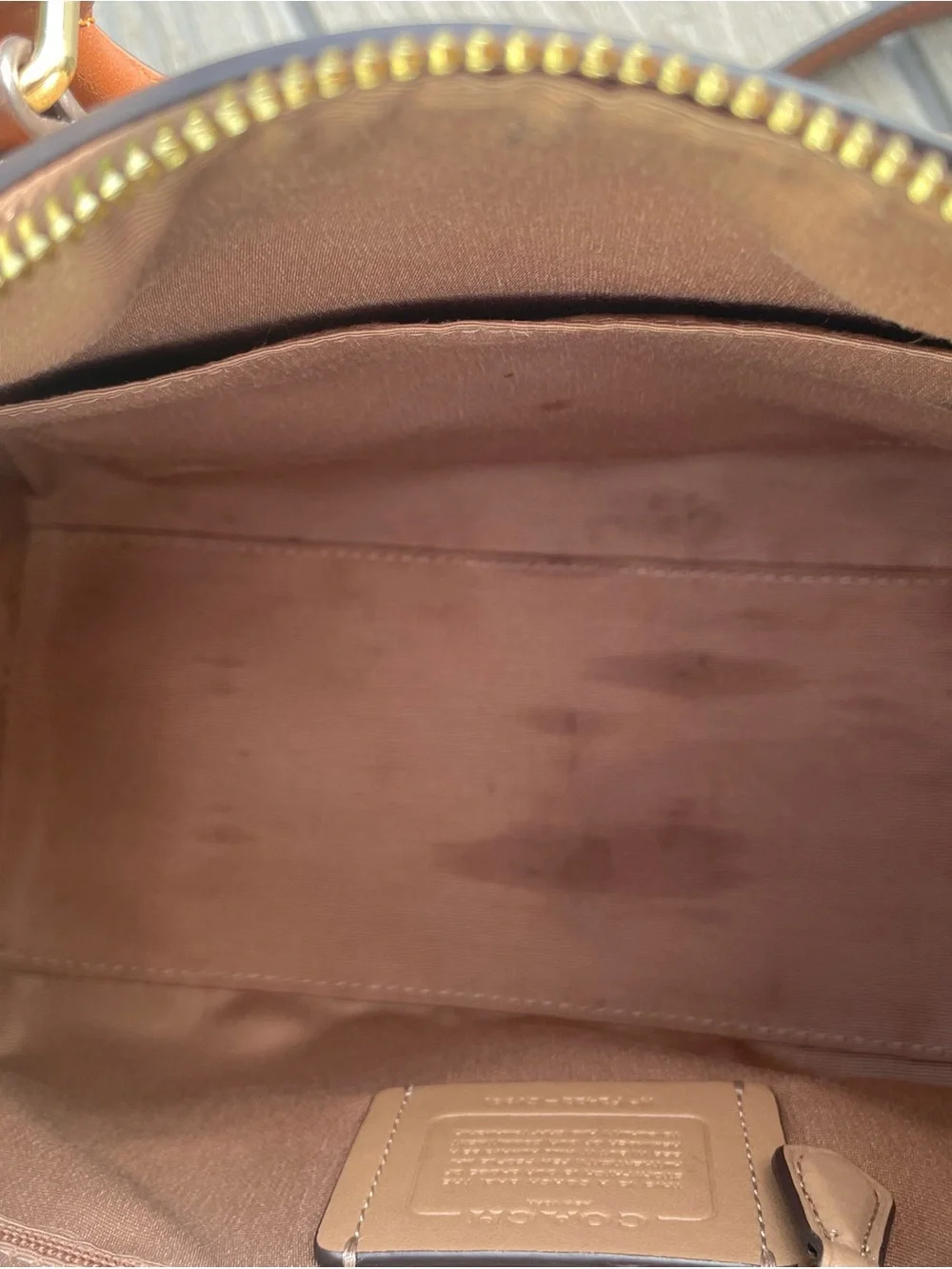Coach Medium Rowen in Brown Signature Canvas